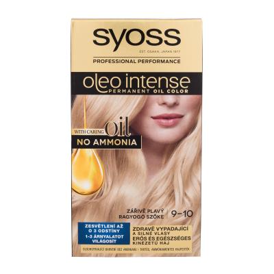 Syoss Oleo Intense Permanent Oil Color Боя за коса за жени 50 ml Нюанс 9-10 Bright Blond