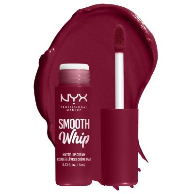 NYX Professional Makeup Smooth Whip Matte Lip Cream Червило за жени 4 ml Нюанс 15 Chocolate Mousse