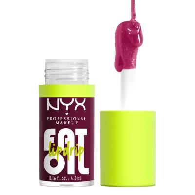 NYX Professional Makeup Fat Oil Lip Drip Масло за устни за жени 4,8 ml Нюанс 04 That´s Chic