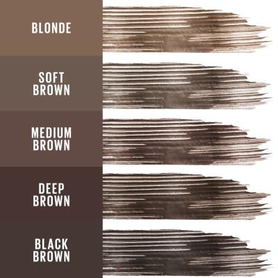 Maybelline Tattoo Brow 36H Styling Gel Гел и помада за вежди за жени 6 ml Нюанс 255 Soft Brown