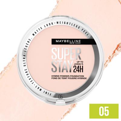 Maybelline Superstay 24H Hybrid Powder-Foundation Фон дьо тен за жени 9 гр Нюанс 05