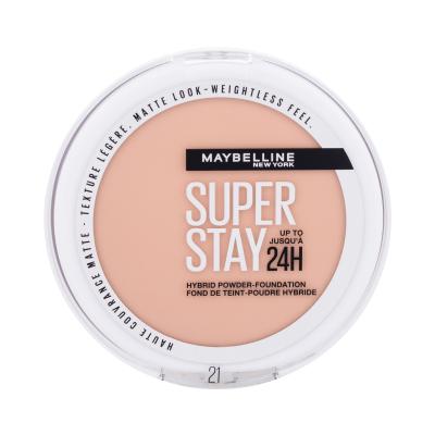 Maybelline Super Stay 24H Hybrid Powder-Foundation Фон дьо тен за жени 9 g Нюанс 21