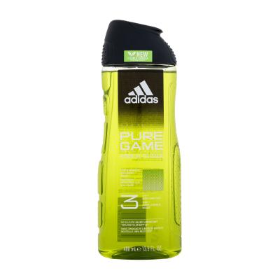 Adidas Pure Game Shower Gel 3-In-1 New Cleaner Formula Душ гел за мъже 400 ml