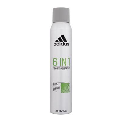 Adidas 6 In 1 48H Anti-Perspirant Антиперспирант за мъже 200 ml