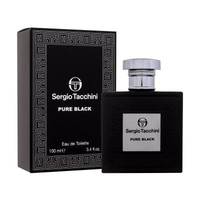 Sergio Tacchini Pure Black Eau de Toilette за мъже 100 ml