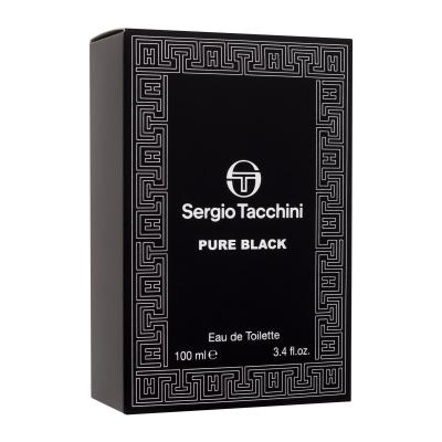 Sergio Tacchini Pure Black Eau de Toilette за мъже 100 ml