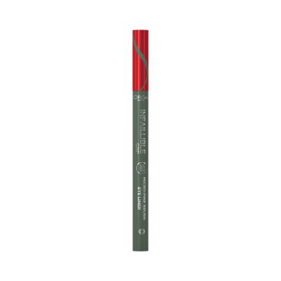 L&#039;Oréal Paris Infaillible Grip 36H Micro-Fine Brush Eye Liner Очна линия за жени 0,4 гр Нюанс 05 Sage Green