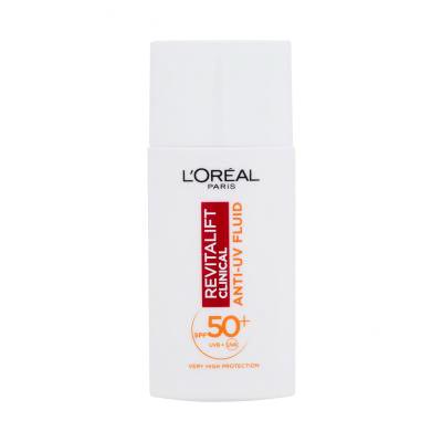L'Oréal Paris Revitalift Clinical Anti-UV Fluid SPF50+ Дневен крем за лице 50 ml