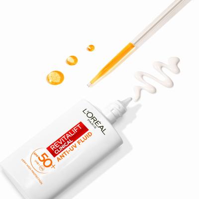 L&#039;Oréal Paris Revitalift Clinical Anti-UV Fluid SPF50+ Дневен крем за лице за жени 50 ml
