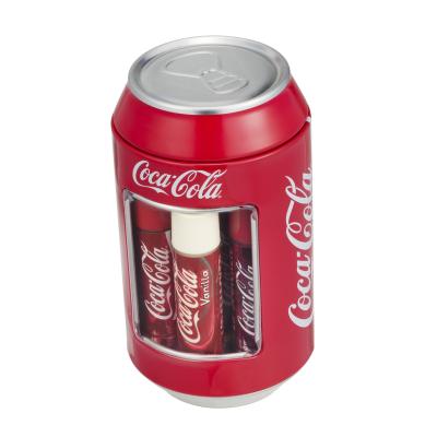 Lip Smacker Coca-Cola Can Collection Подаръчен комплект балсам за устни 6 x 4 g + метална кутия