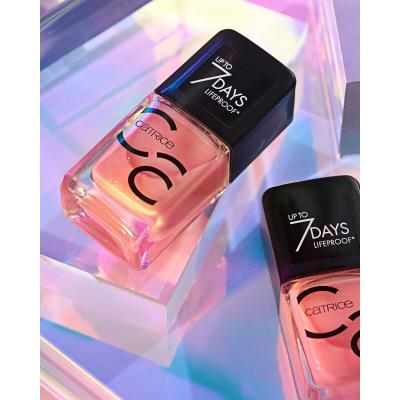 Catrice Iconails Лак за нокти за жени 10,5 ml Нюанс 147 Glitter N&#039; Rosé