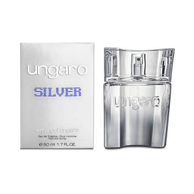 Emanuel Ungaro Ungaro Silver Eau de Toilette за мъже 50 ml