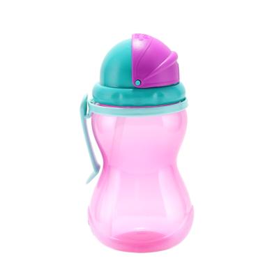 Canpol babies Active Cup Sport Cup With Flip-Top Straw Pink Чаша за деца 370 ml
