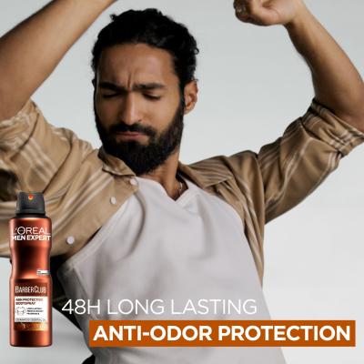 L&#039;Oréal Paris Men Expert Barber Club 48H Protective Deodorant Дезодорант за мъже 150 ml