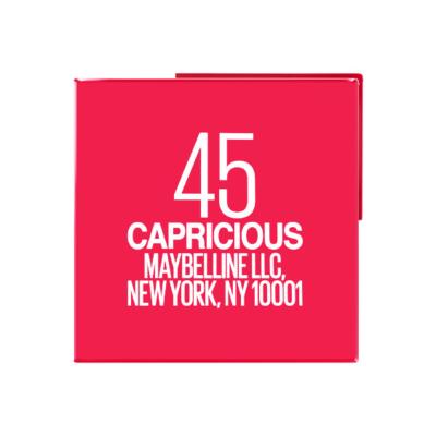 Maybelline Superstay Vinyl Ink Liquid Червило за жени 4,2 ml Нюанс 45 Capricious