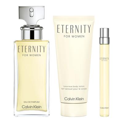 Calvin Klein Eternity SET2 Подаръчен комплект EDP 100 ml + лосион за тяло 100 ml + EDP 10 ml