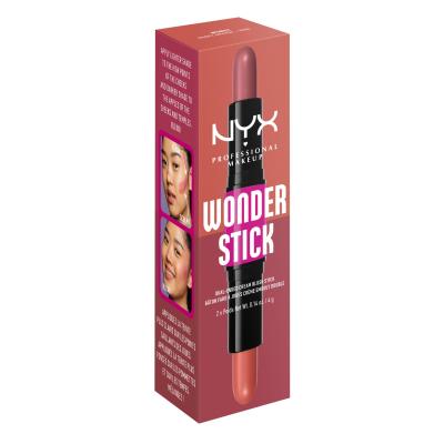 NYX Professional Makeup Wonder Stick Blush Руж за жени 8 гр Нюанс 02 Honey Orange And Rose