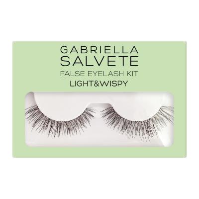 Gabriella Salvete False Eyelash Kit Light & Wispy Изкуствени мигли за жени 1 бр