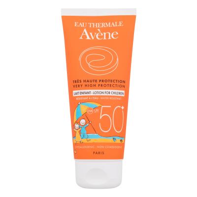 Avene Sun Kids Lotion SPF50+ Слънцезащитна козметика за тяло за деца 100 ml