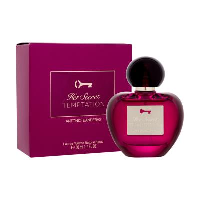 Banderas Her Secret Temptation Eau de Toilette за жени 50 ml