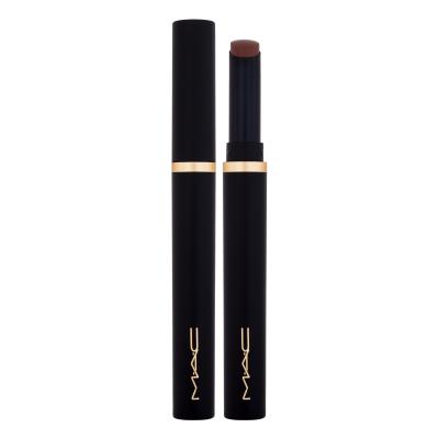 MAC Powder Kiss Velvet Blur Slim Stick Lipstick Червило за жени 2 g Нюанс 892 Over The Taupe