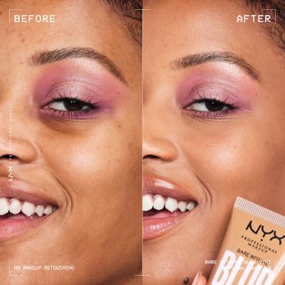 NYX Professional Makeup Bare With Me Blur Tint Foundation Фон дьо тен за жени 30 ml Нюанс 15 Warm Honey