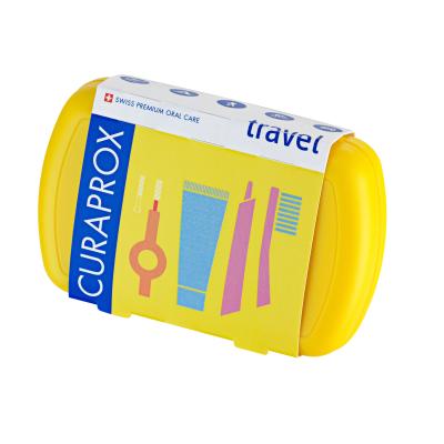 Curaprox Travel Set Yellow Четка за зъби Комплект