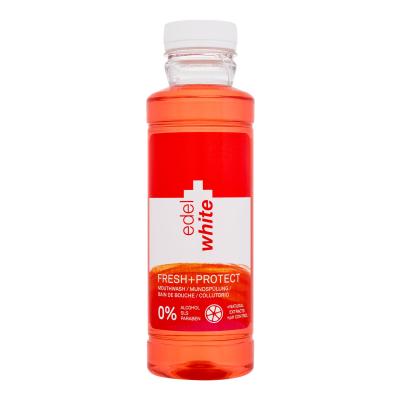 Edel+White Fresh + Protect Mouthwash Вода за уста 400 ml