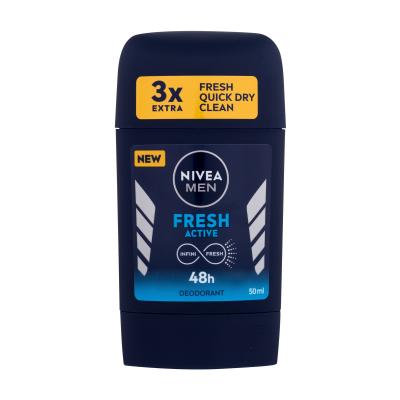 Nivea Men Fresh Active 48h Дезодорант за мъже 50 ml