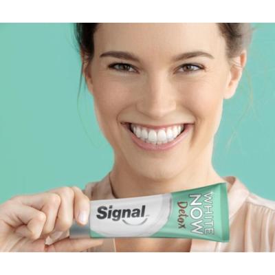 Signal White Now Detox Coconut &amp; Clay Паста за зъби 75 ml