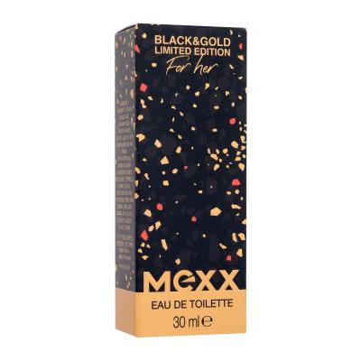Mexx Black &amp; Gold Limited Edition Eau de Toilette за жени 30 ml