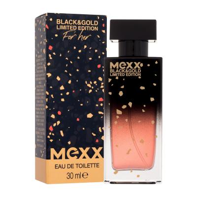 Mexx Black & Gold Limited Edition Eau de Toilette за жени 30 ml