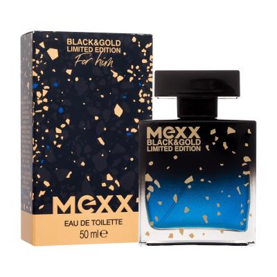 Mexx Black & Gold Limited Edition Eau de Toilette за мъже 50 ml