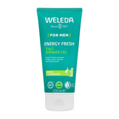 Weleda For Men Energy Fresh 3in1 Душ гел за мъже 200 ml