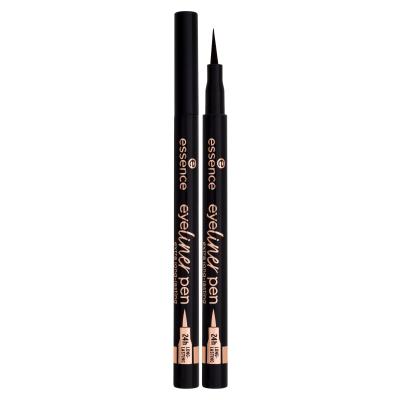 Essence Eyeliner Pen Extra Long-Lasting Waterproof Очна линия за жени 1,1 ml Нюанс 010 Blackest Black