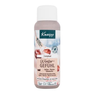 Kneipp Winter Feeling Saffron, Chestnut and Shea Butter Пяна за вана за жени 400 ml