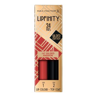 Max Factor Lipfinity 24HRS Lip Colour Червило за жени 4,2 гр Нюанс 147 Gilded Passion