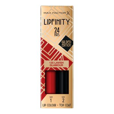 Max Factor Lipfinity 24HRS Lip Colour Червило за жени 4,2 гр Нюанс 135 Levish Glamour