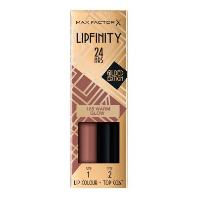 Max Factor Lipfinity 24HRS Lip Colour Червило за жени 4,2 гр Нюанс 185 Warm Glow