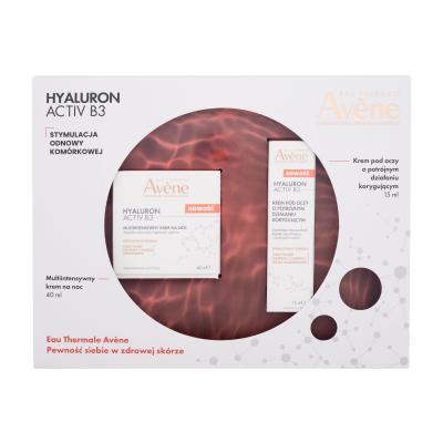 Avene Hyaluron Activ B3 Подаръчен комплект нощен крем за лице Hyaluron Activ B3 Multi-Intensive Night Cream 40 ml + околоочен крем Hyaluron Activ B3 Triple Correction Eye Cream 15 ml
