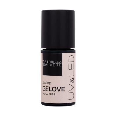 Gabriella Salvete GeLove UV & LED Лак за нокти за жени 8 ml Нюанс 22 Naked