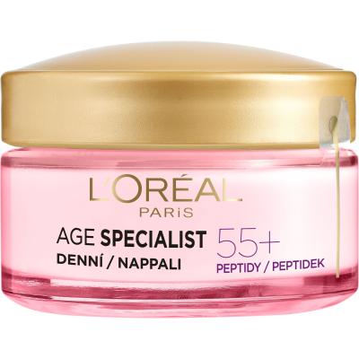 L'Oréal Paris Age Specialist 55+ Anti-Wrinkle Brightening Care Дневен крем за лице за жени 50 ml