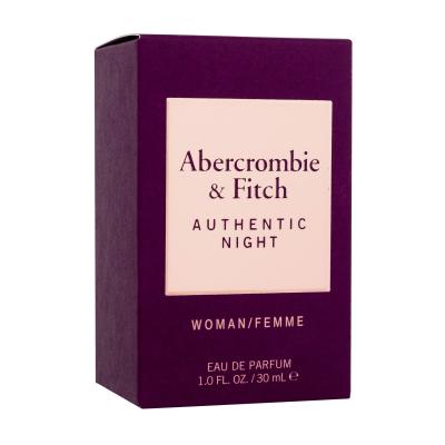 Abercrombie &amp; Fitch Authentic Night Eau de Parfum за жени 30 ml