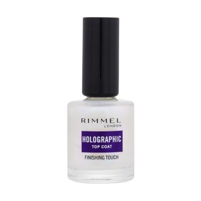 Rimmel London Holographic Top Coat Лак за нокти за жени 12 ml