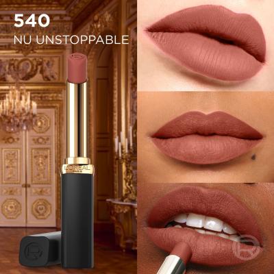 L&#039;Oréal Paris Color Riche Intense Volume Matte Nudes of Worth Червило за жени 1,8 гр Нюанс 540 Le Nude Unstopp