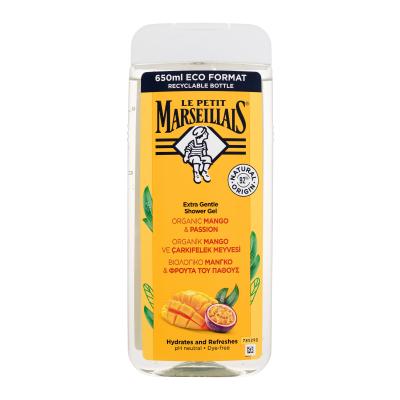 Le Petit Marseillais Extra Gentle Shower Gel Organic Mango & Passion Душ гел 650 ml