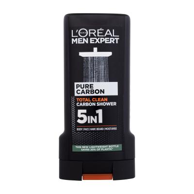 L&#039;Oréal Paris Men Expert Pure Carbon 5in1 Душ гел за мъже 300 ml