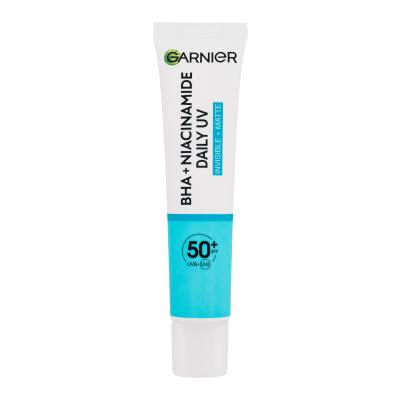 Garnier Pure Active BHA + Niacinamide Daily UV Anti-Imperfection Fluid SPF50+ Дневен крем за лице 40 ml