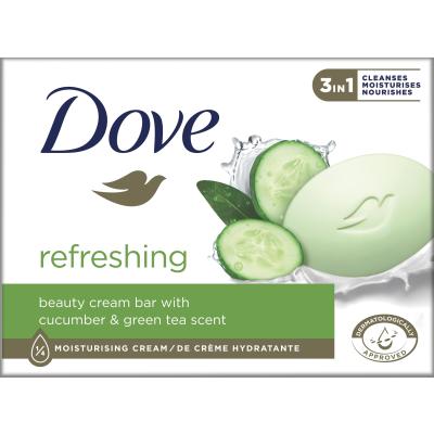 Dove Refreshing Beauty Cream Bar Твърд сапун за жени 90 гр