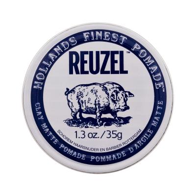 Reuzel Hollands Finest Pomade Clay Matte Pomade За оформяне на косата за мъже 35 g